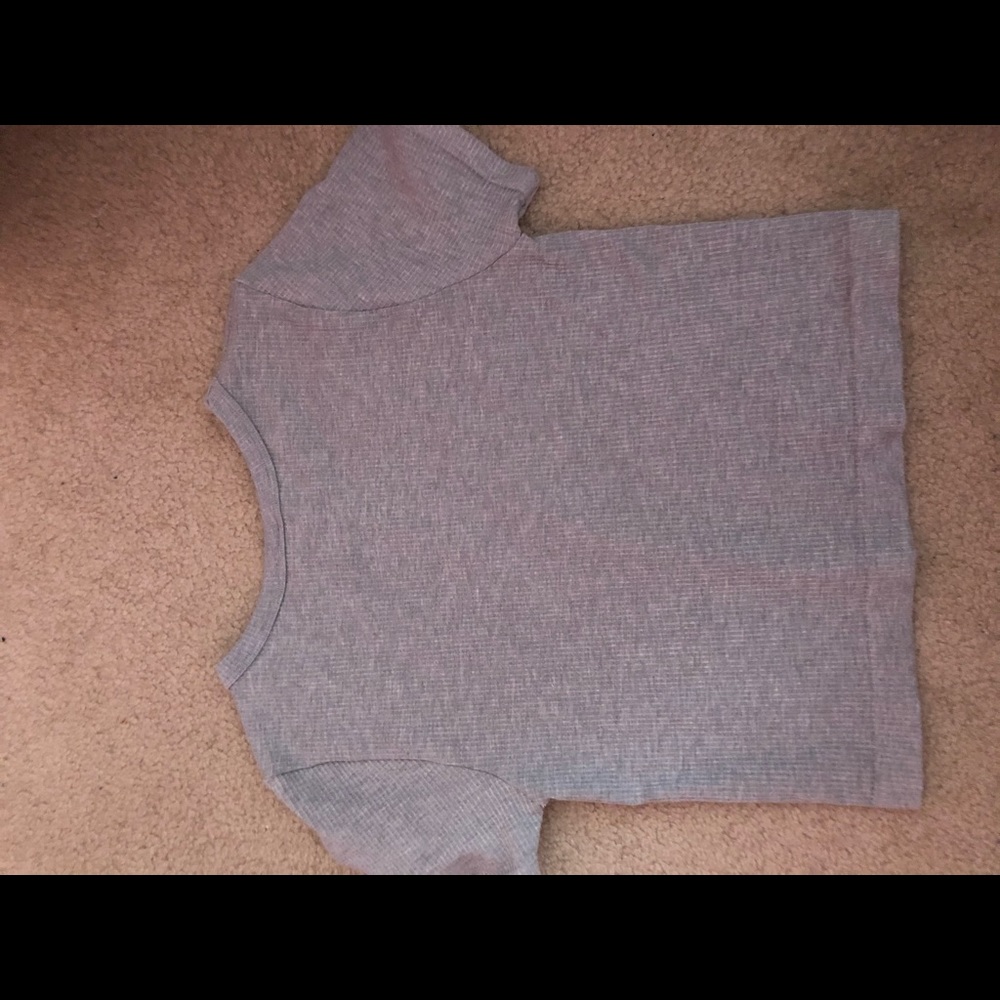 grey mini tee